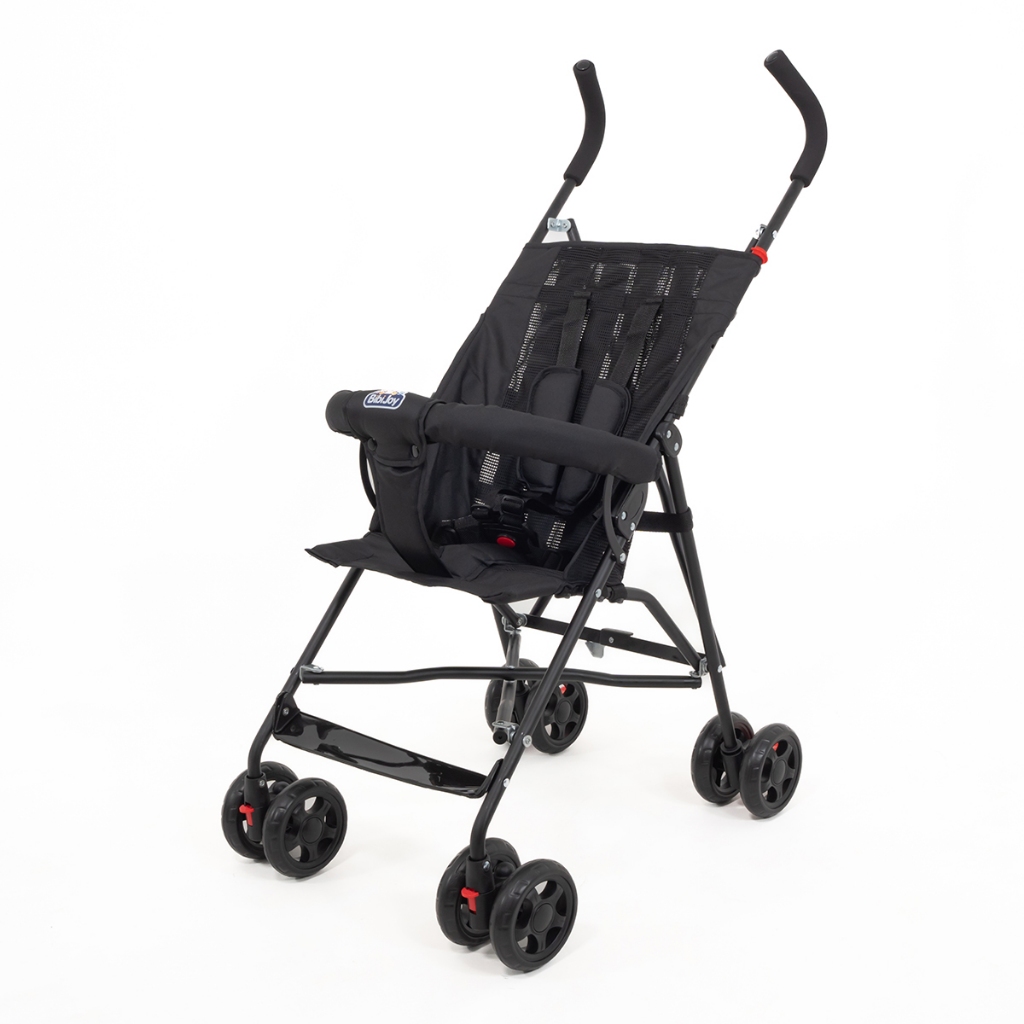 Carrinho de Bebê Guarda Chuva Passeio Leve e Dobrável Mega Compras Compacto, Seguro,Cinto - 5