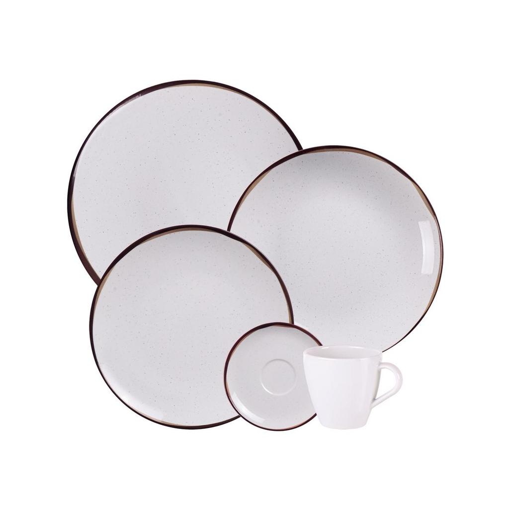Jogo de Jantar Canyon Porcelana Decorada 20 Peças Tramontina