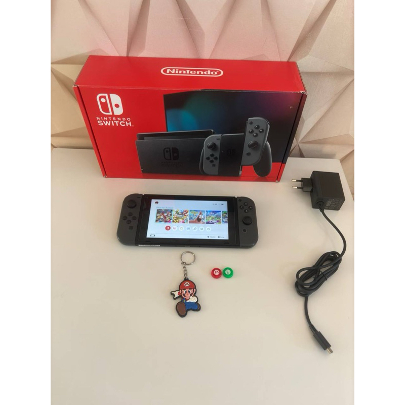  SWITCH  DESBLOQUEADO + 10 JOGOS DA SUA ESCOLHA COM CARTÃO DE MEMORIA 128 GB - 3